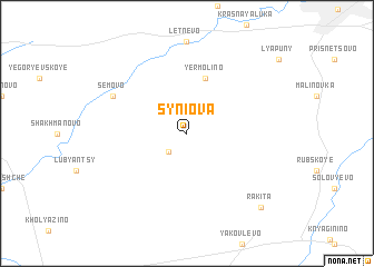 map of Syniova