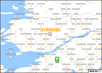 map of Synneröd