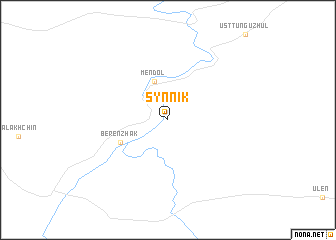 map of Synnik