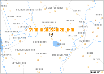 map of Synoikismós Pikrolímni