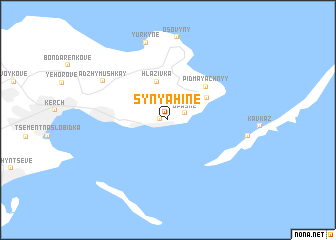 map of Synyahine