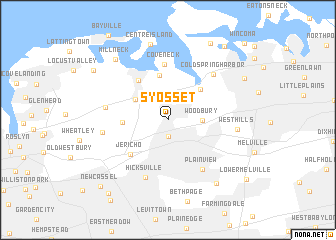 map of Syosset