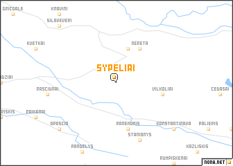 map of Sypeliai
