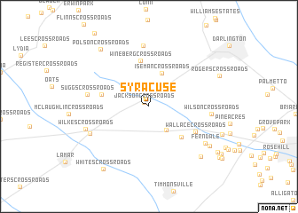 map of Syracuse