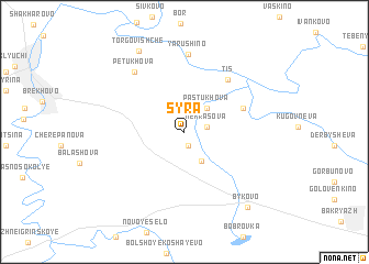 map of Syra