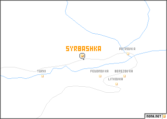 map of Syrbashka