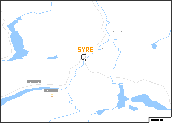 map of Syre