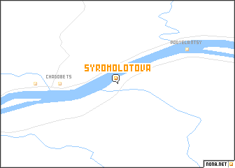 map of Syromolotova