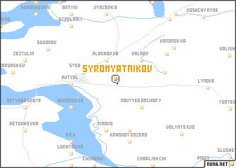 map of Syromyatnikov