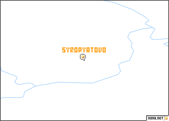 map of Syropyatovo