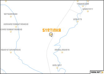 map of Syrtinka