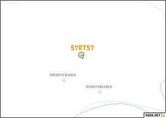 map of Syrtsy