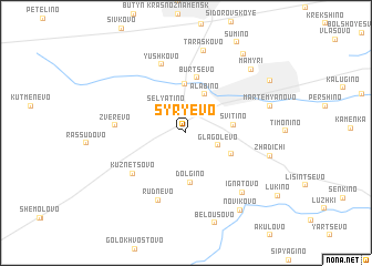 map of Syr\