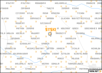 map of Syski