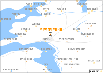 map of Sysoyevka