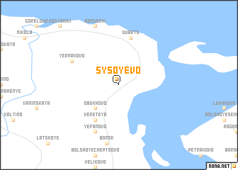 map of Sysoyevo