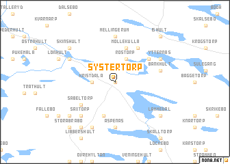 map of Systertorp