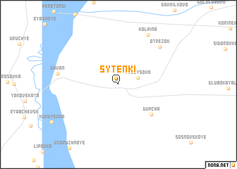 map of Sytenki