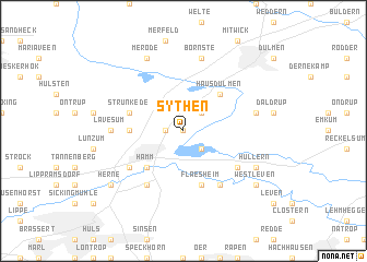 map of Sythen