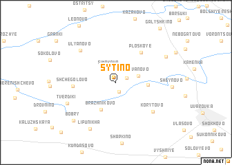 map of Sytino