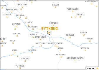 map of Syt\