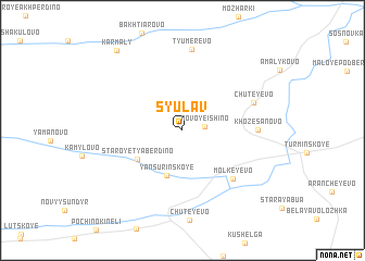 map of (( Syulav ))