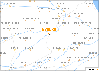 map of Syulko