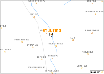 map of Syul\
