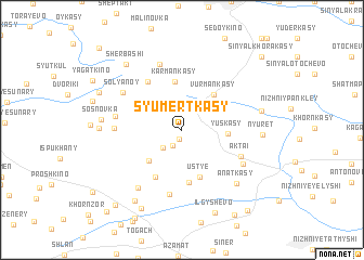 map of Syumert\