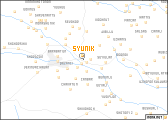 map of Syunikʼ