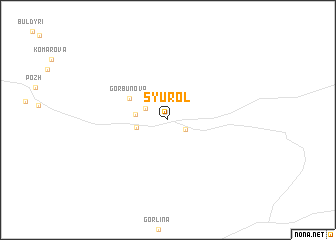 map of Syurol