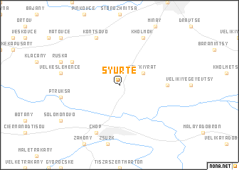 map of Syurte