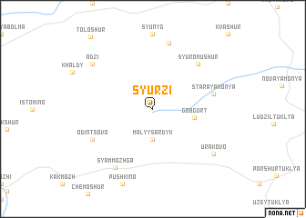 map of Syurzi