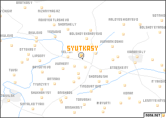 map of Syutkasy