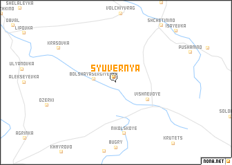 map of Syuvernya