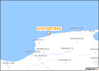 map of Syuyurtash