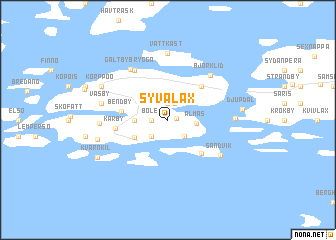 map of Syvälax