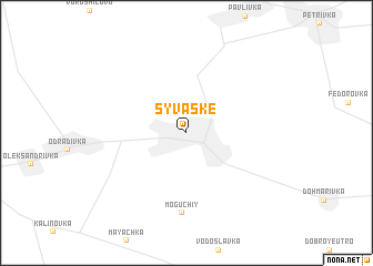 map of Syvas\
