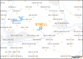 map of Sywell