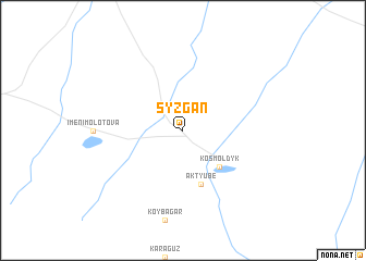 map of Syzgan