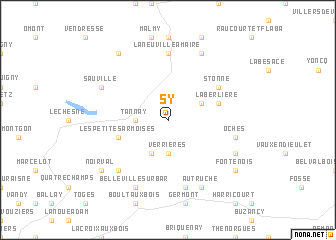 map of Sy