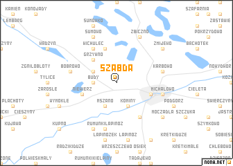 map of Szabda