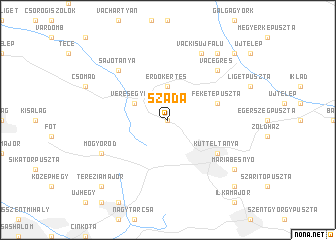 map of Szada