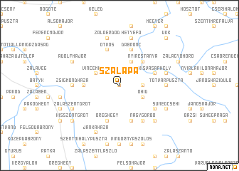 map of Szalapa