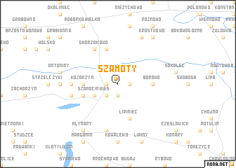 map of Szamoty