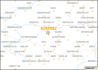 map of Szárász