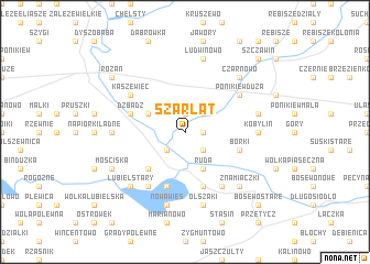 map of Szarłat