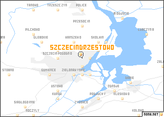 map of Szczecin Drzestowo