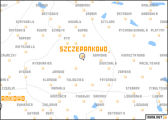 map of Szczepankowo