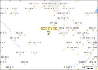 map of Szczyrk